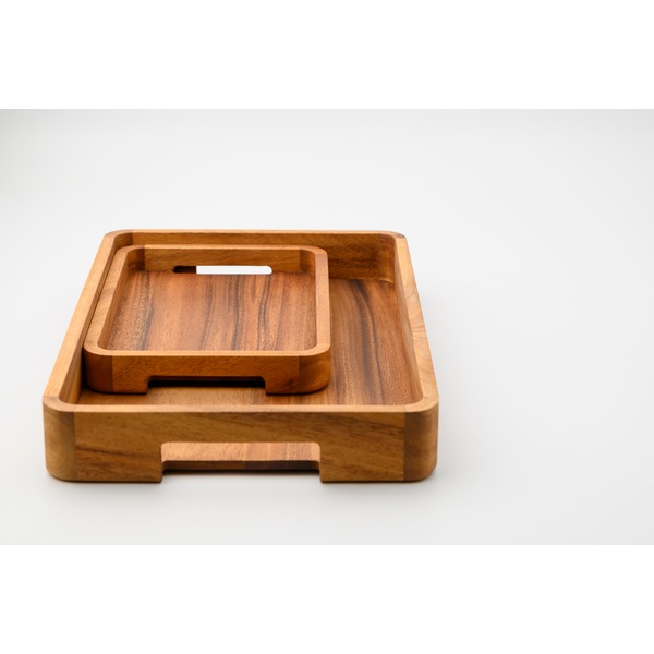 アットサイアムサイト チャバツリー ATSIAMSIGHT CHABATREE リムピッド ハンドル付き サービングトレー 30cm CU416-AC