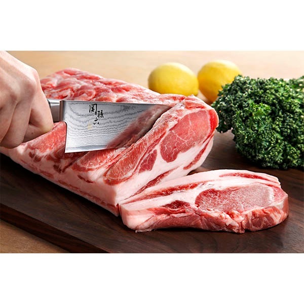 貝印 関孫六 ダマスカス 三徳 165mm  000AE5200