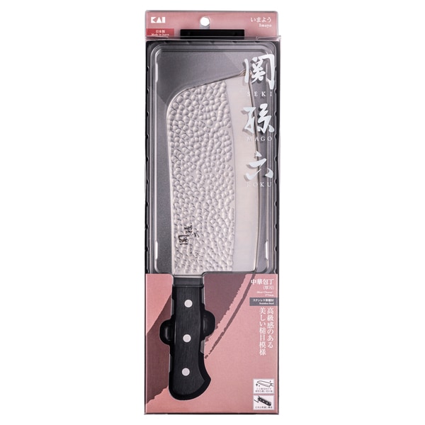 お取り寄せ】【ロット=5】貝印 関孫六 いまよう 中華包丁(厚刃) 175mm