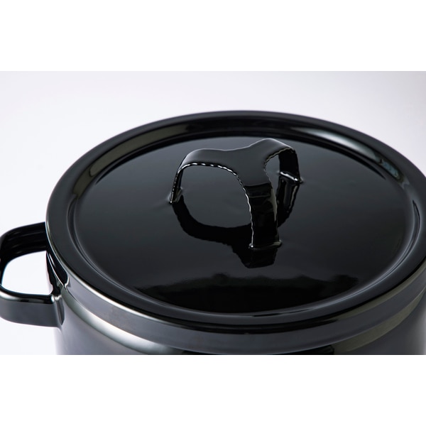 お取り寄せ】富士ホーロー 匠 20cm両手鍋 鉄黒 TKM-20W.BK | 卸・問屋