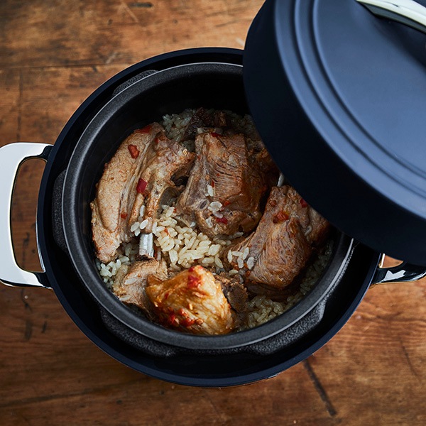 Re･De Pot (リデポット)  電気圧力鍋 2L レッド PCH-20LR