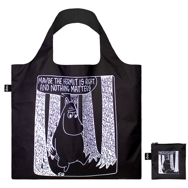 ローキー アーティスト LOQI ARTIST エコバッグ ムーミン/コミックアドベンチャー MO.CA