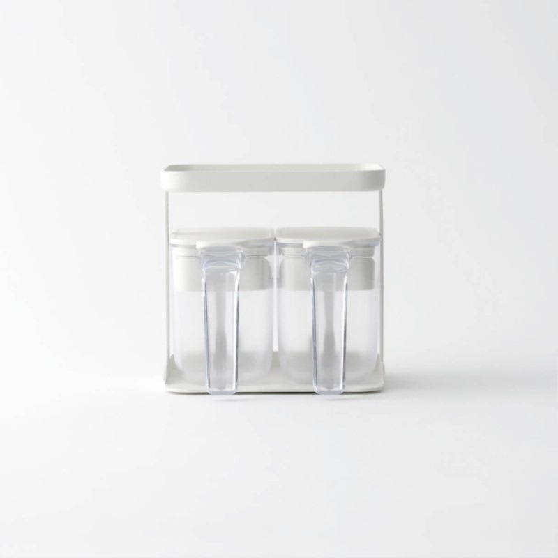 マーナ MARNA GOOD LOCK CONTAINER 調味料ラック ホワイト K749