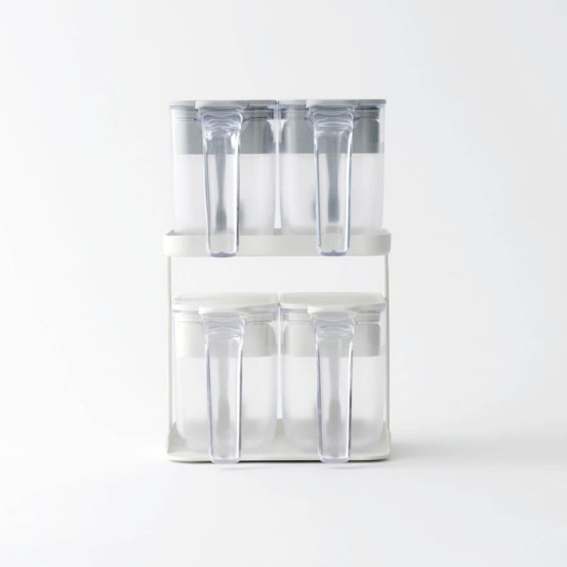 マーナ MARNA GOOD LOCK CONTAINER 調味料ラック ホワイト K749