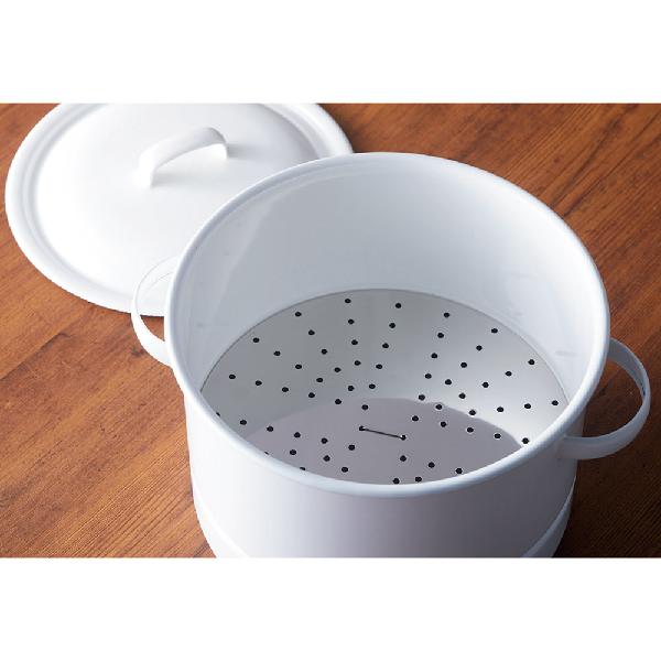 にちにち道具 野田琺瑯 蒸し鍋21cm | 卸・問屋・卸売り・BtoB仕入れ