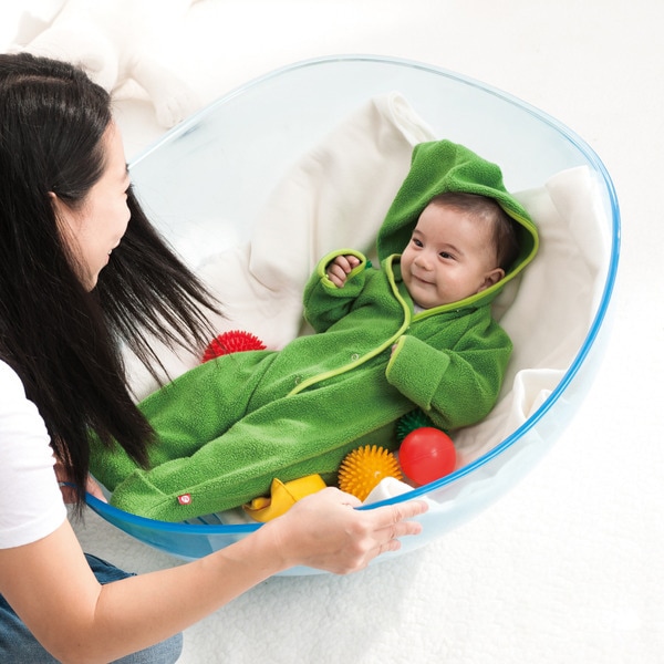 ボールでゆらゆら バランス感覚遊具 ロッキングボール・クリアー