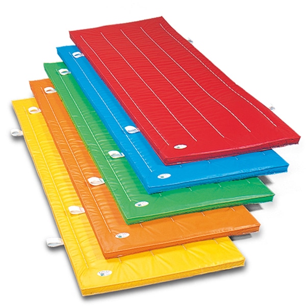 体操マット 学校 マット運動 屋外 室内 体育用マット ターポリンカラー 7871T 90×300×厚5 日本製 SGマーク付