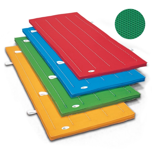 体操マット 学校 マット運動 滑り止め付 体育用マット エステルカラー 7342T 90×360×厚5 日本製 SGマーク付