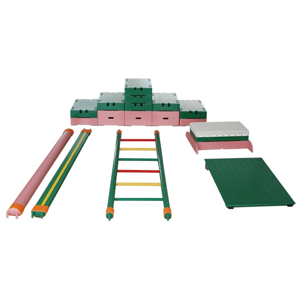 巧技台 サーキット遊びに使えるセット 室内遊具 子供用 巧技台 Cセット ［送料別］