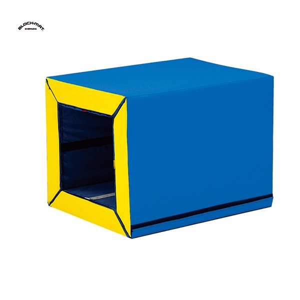 子どもの運動に最適 ソフトなマット エバニュー ブロックマット4色ライン入り EKH129 EVERNEW