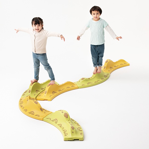 平均台 子供用 バランス運動 室内遊び スポーツ遊具 ロッキーバランス平均台(6本組)