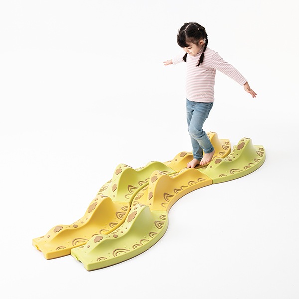 平均台 子供用 バランス運動 室内遊び スポーツ遊具 ロッキーバランス平均台(6本組)