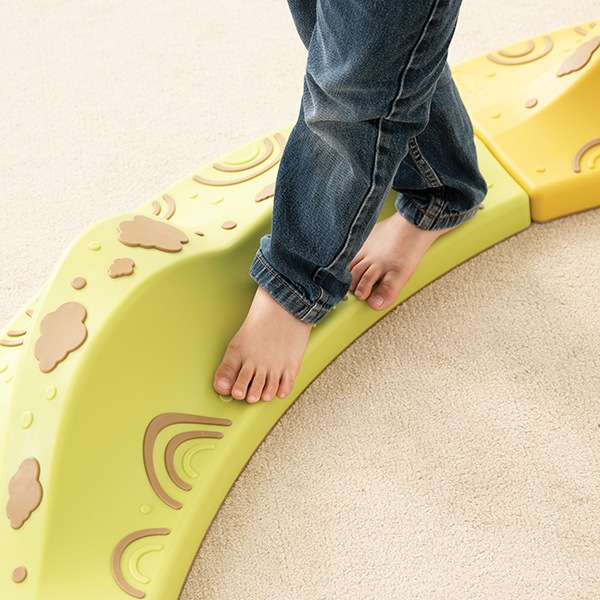 平均台 子供用 バランス運動 室内遊び スポーツ遊具 ロッキーバランス平均台(6本組)