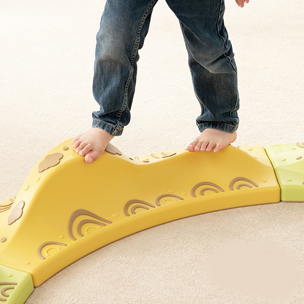 平均台 子供用 バランス運動 室内遊び スポーツ遊具 ロッキーバランス平均台(6本組)