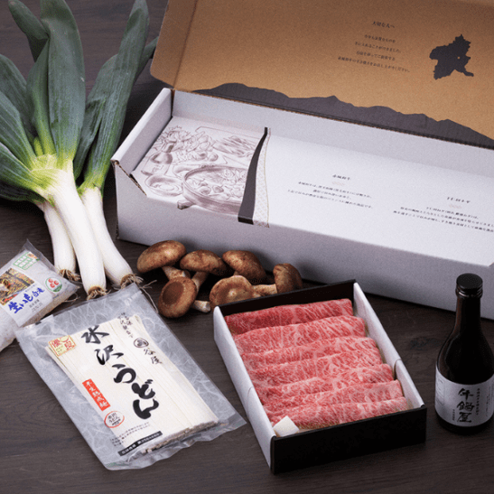 ＼冬季限定／ 赤城和牛と下仁田葱のすき焼セット 3～4人前