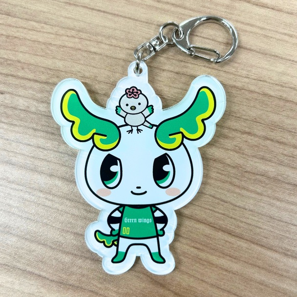 群馬グリーンウイングス公式 ジャンピィキーホルダー＆ステッカーセット