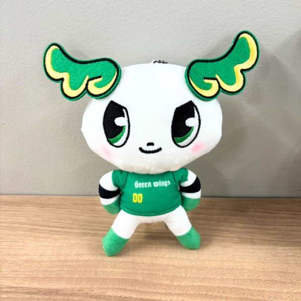 群馬グリーンウイングス公式 ジャンピィぬいぐるみキーホルダー