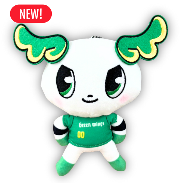 群馬グリーンウイングス公式 ジャンピィぬいぐるみキーホルダー