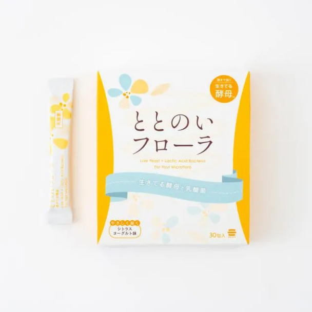 ととのいフローラ 生きてる酵母と乳酸菌 1箱（シトラスヨーグルト味）