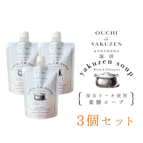 OUCHIde薬膳 薬膳スープ（濃縮タイプ）160g×3個セット
