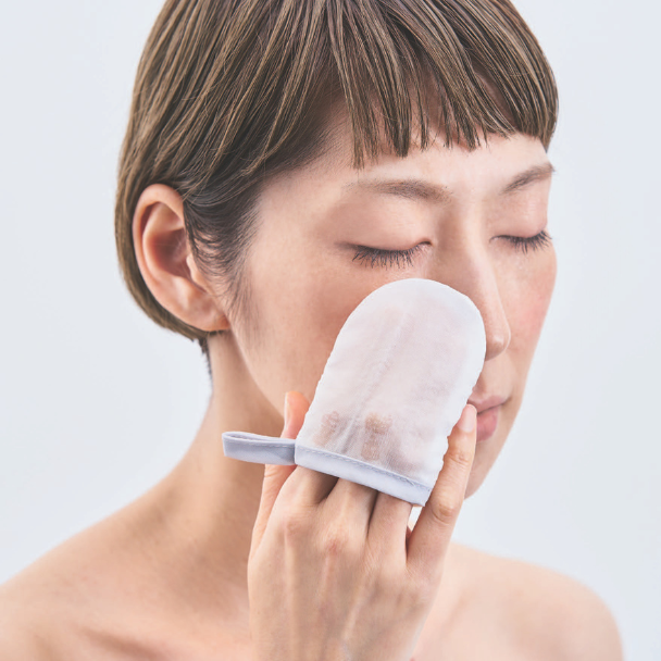 バスケアセットⅠ（シルキーバスミトン for face・シルキーフォーム for body）