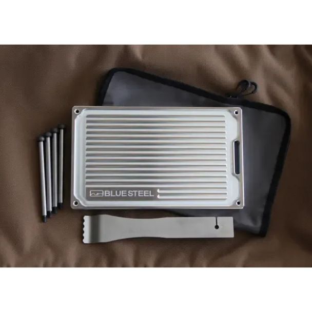 250 SOLID PLATE ALUMINUM（本体・ハンドル・レッグ・収納ケースセット）