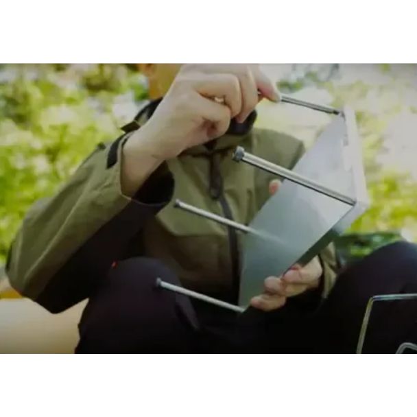 250 SOLID PLATE ALUMINUM（本体・ハンドル・レッグ・収納ケース・リッドセット）