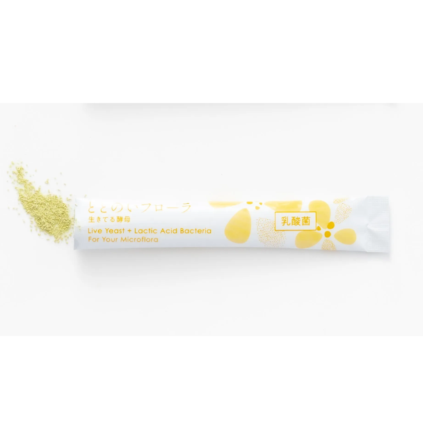 ととのいフローラ 生きてる酵母と乳酸菌 14包トライアルセット（シトラスヨーグルト味・ナチュラル抹茶味）