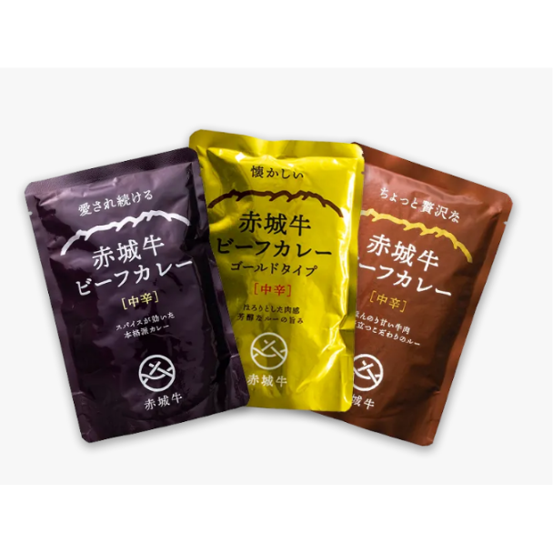 赤城牛ビーフカレー 食べ比べ 6食セット