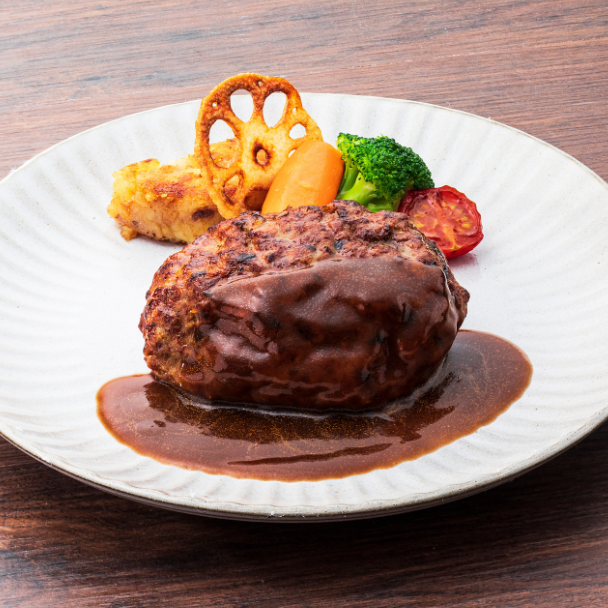赤城牛ローストビーフ(200g)・焼き上げハンバーグ(7個) セット
