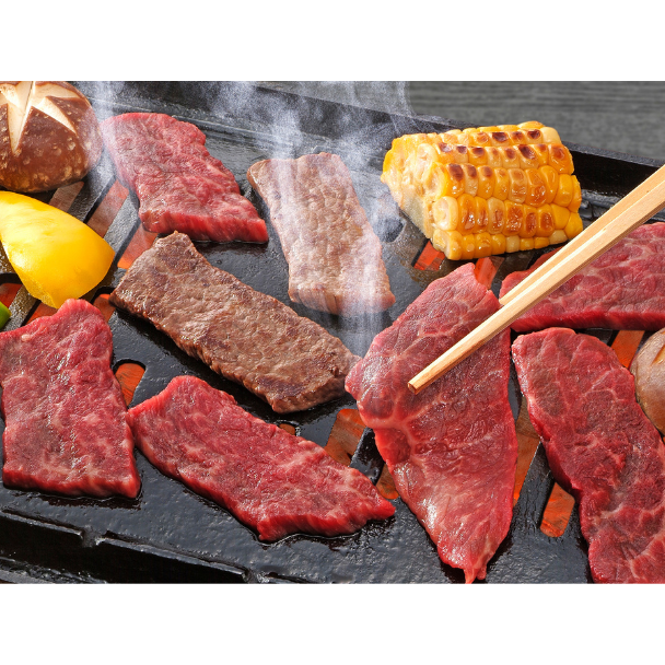 赤城和牛 赤身 霜降り食べ比べ焼肉1kg