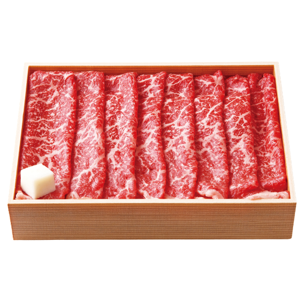 赤城和牛 赤身 霜降り 食べ比べすき焼（割り下付き）サーロイン500g、モモ500g