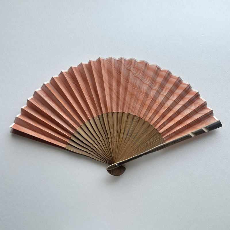 焼縁扇子セット（桜）