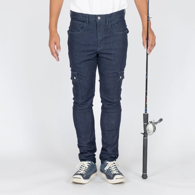���˲�Ŭ���ɿ�ǥ˥ࡡTHE BACK WATER AUTHENTIC FISHING DENIMS