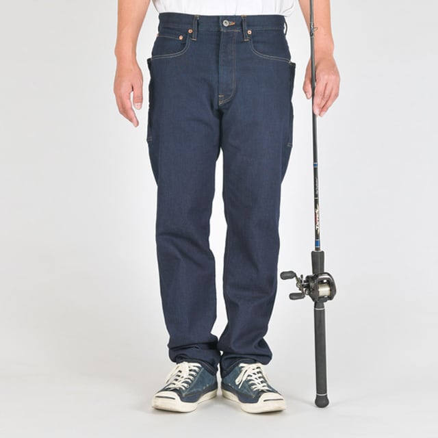 ���˲�Ŭ���ɿ�ǥ˥ࡡTHE BACK WATER AUTHENTIC FISHING DENIMS