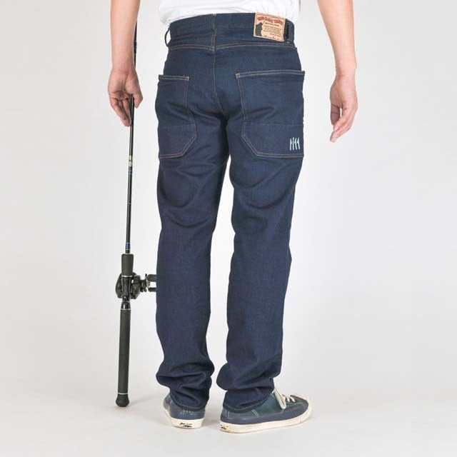 ���˲�Ŭ���ɿ�ǥ˥ࡡTHE BACK WATER AUTHENTIC FISHING DENIMS