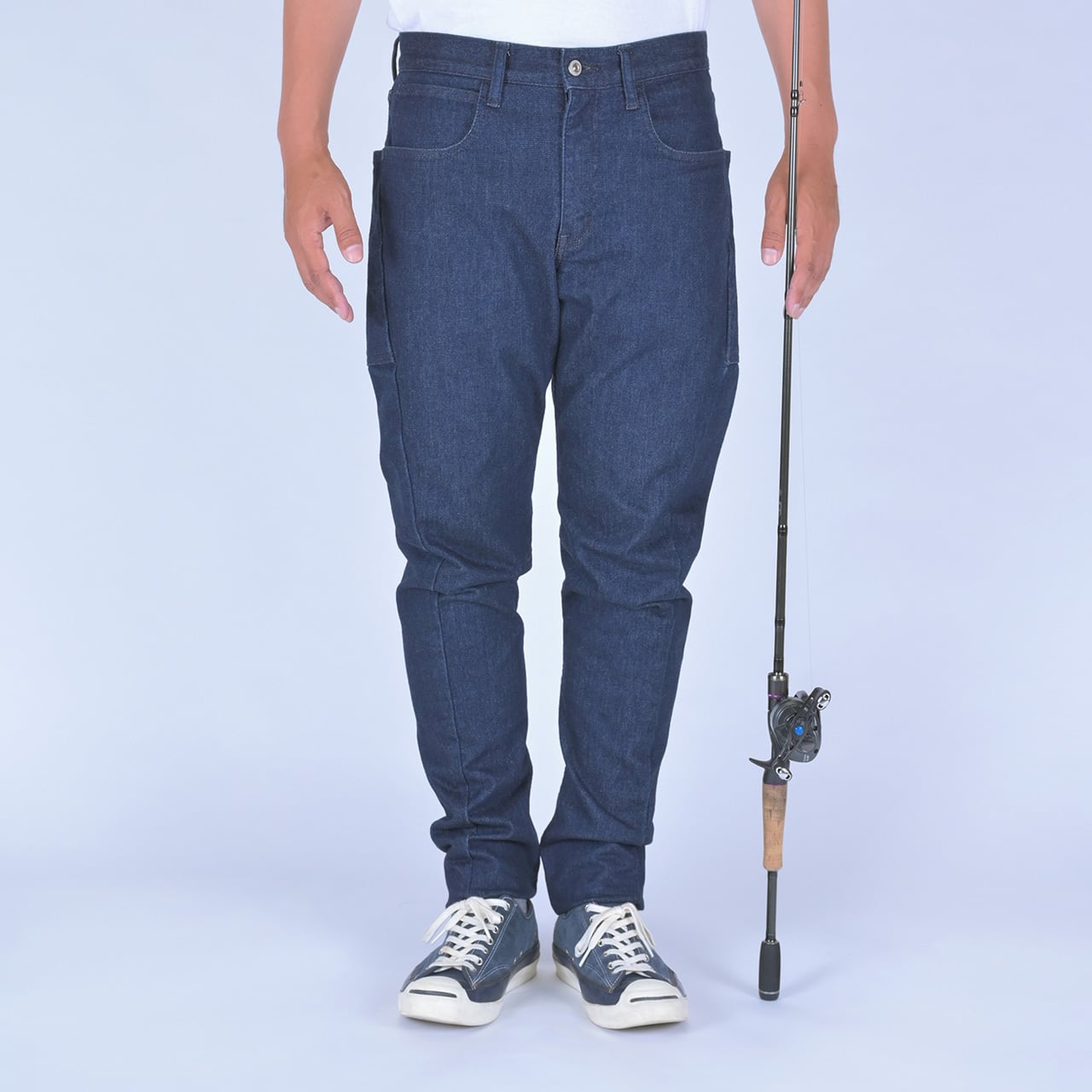 ���˲�Ŭ���ɿ�ǥ˥ࡡTHE BACK WATER AUTHENTIC FISHING DENIMS