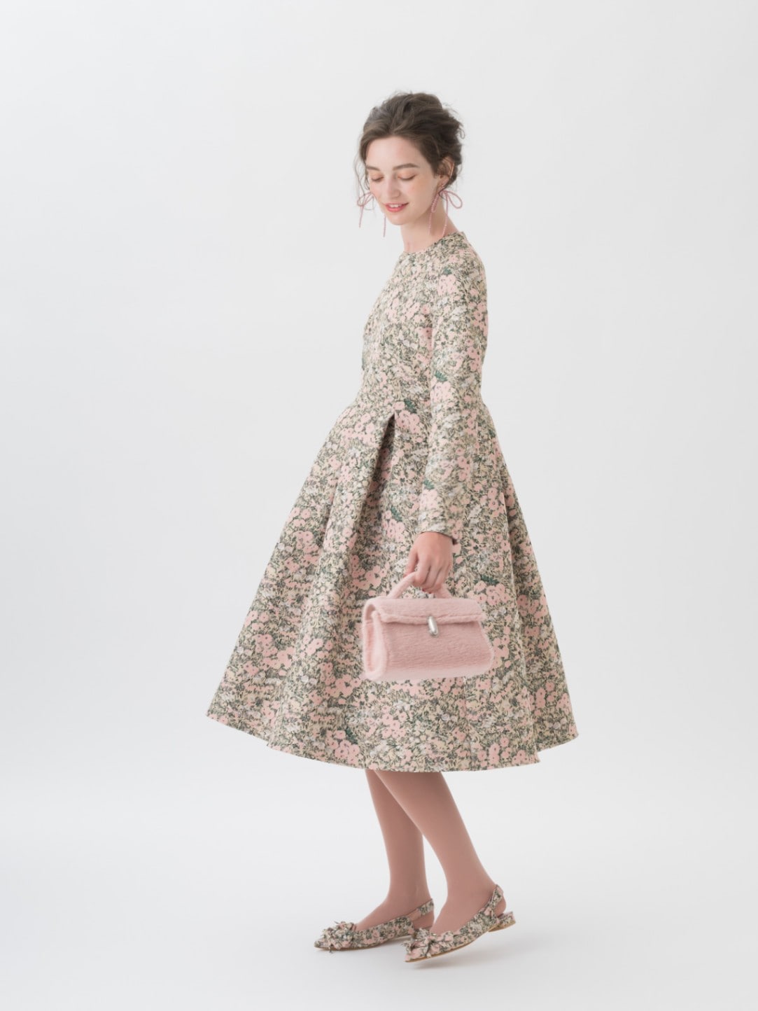 ツルバイマリコオイカワ suger ワンピース ピンク DRESSES｜TSURU By