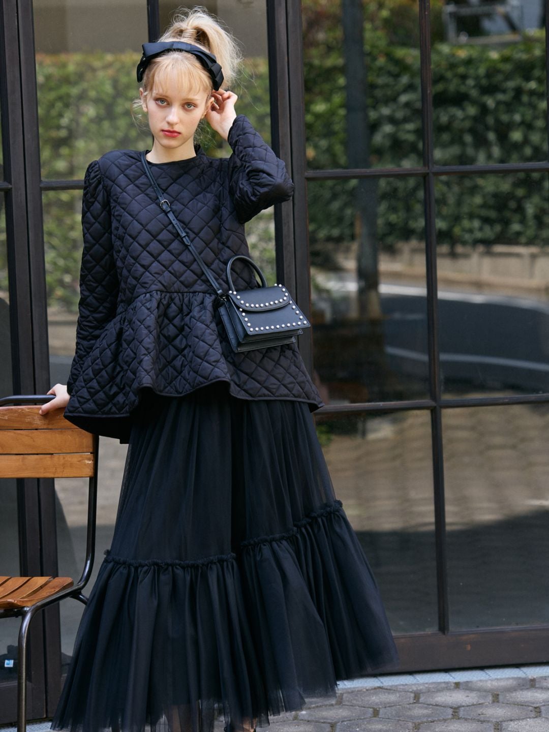 【着用1回】ツルバイマリコオイカワ　フラワーレースフレアスカート　ウォッシャブル 着用1回】ツルバイマリコオイカワ フラワーレースフレアスカート