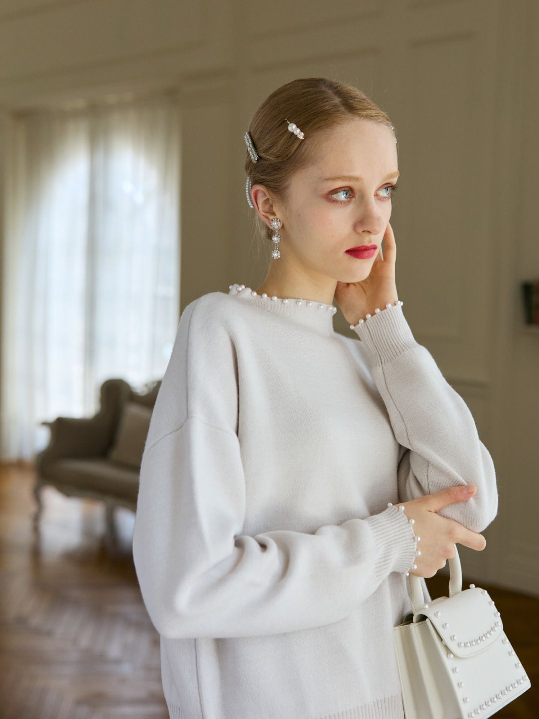 タグ付未使用【ツルバイマリコオイカワ】Eleonore ホワイト Eleonore | ALL | TSURU By MARIKO OIKAWA