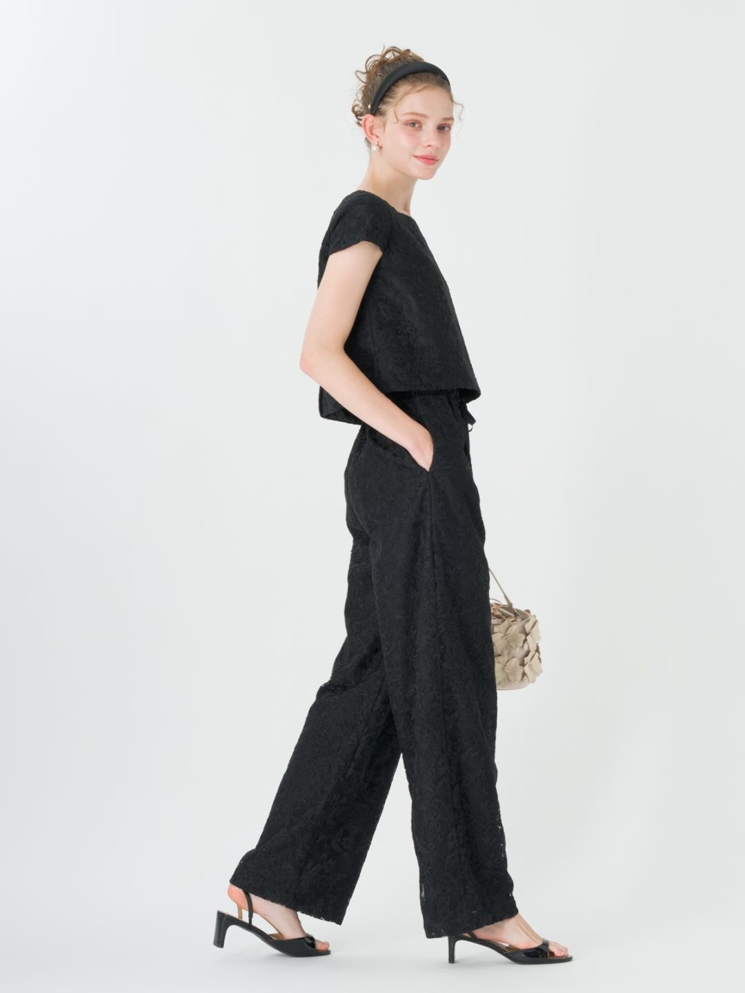 美品✨TSURU By MARIKO OIKAWA オールインワン フレアパンツ Estelle | ALL CLOTHES,BOTTOMS | TSURU By MARIKO OIKAWA