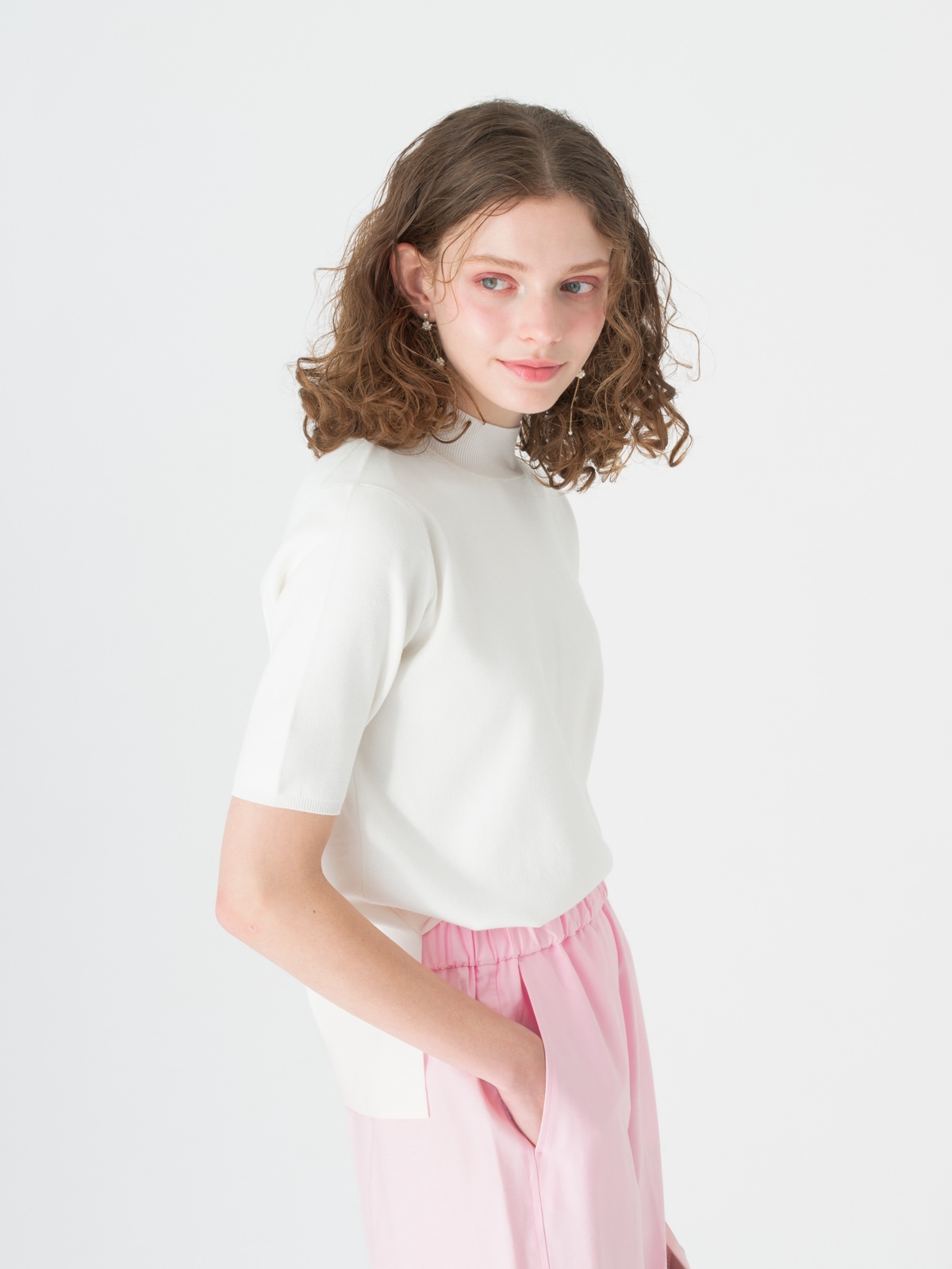 正規品　完売　TSURU By MARIKO OIKAWA ニット　ホワイト pas de chat| Tsuru by Mariko Oikawa