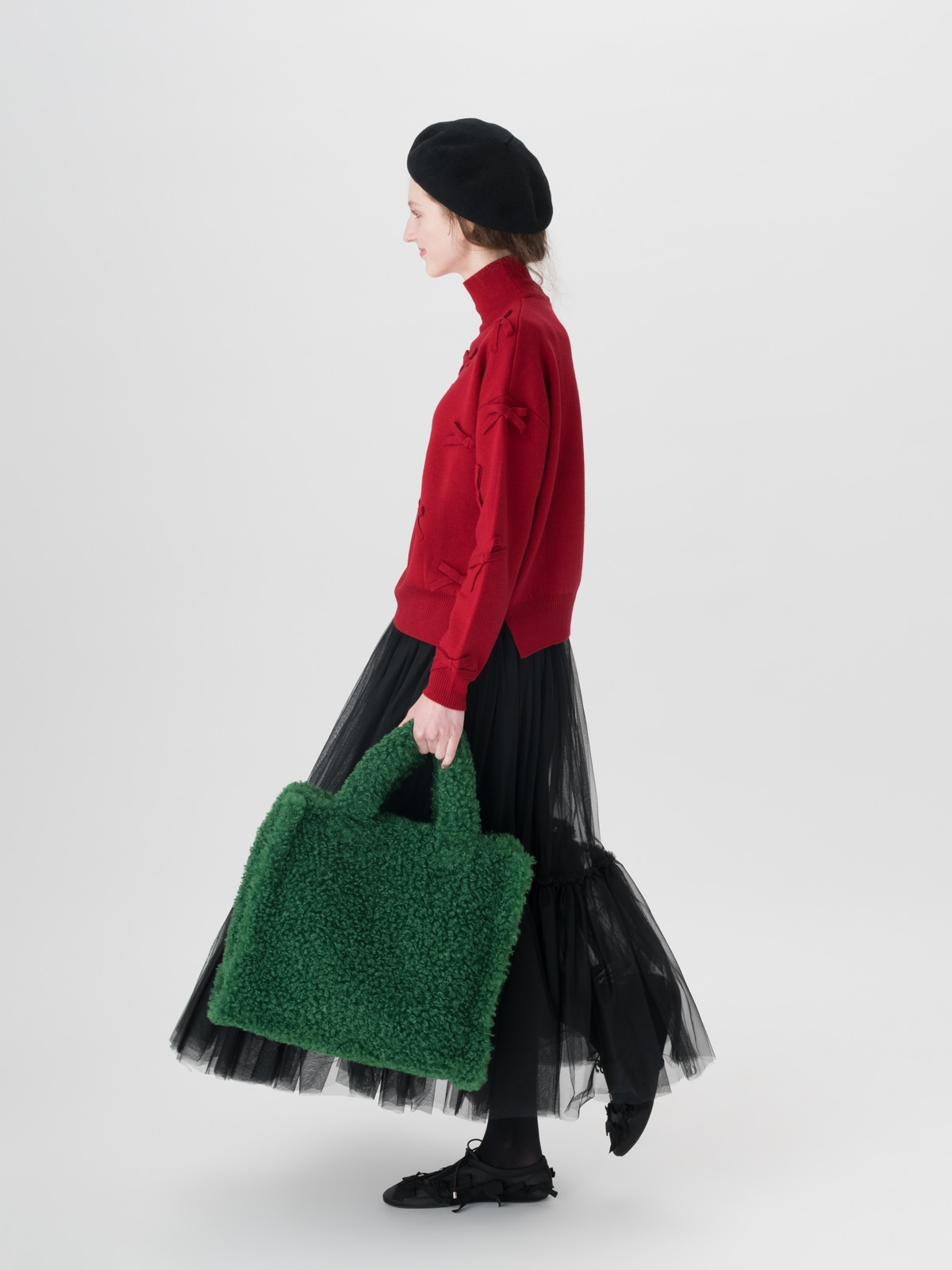 TSURU by Mariko Oikawa Avenir トートバッグ BEG
