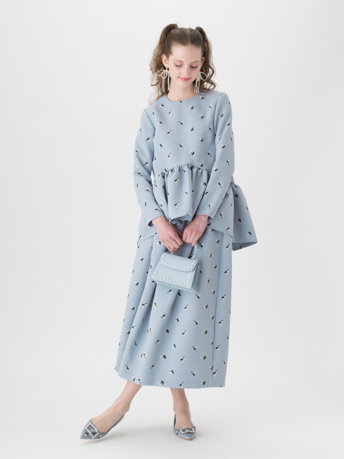 【美品】TSURU By MARIKO OIKAWA ぺプラムトップス　ＧＡＬＡ Gala | ALL | TSURU By MARIKO OIKAWA