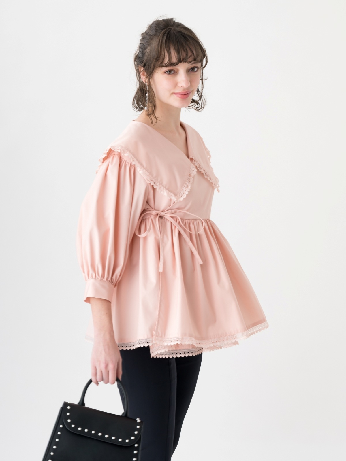 TSURU ByMARIKO OIKAWA バルーン　トップス　ボンディング Festoon | ALL CLOTHES,TOPS | TSURU By MARIKO OIKAWA