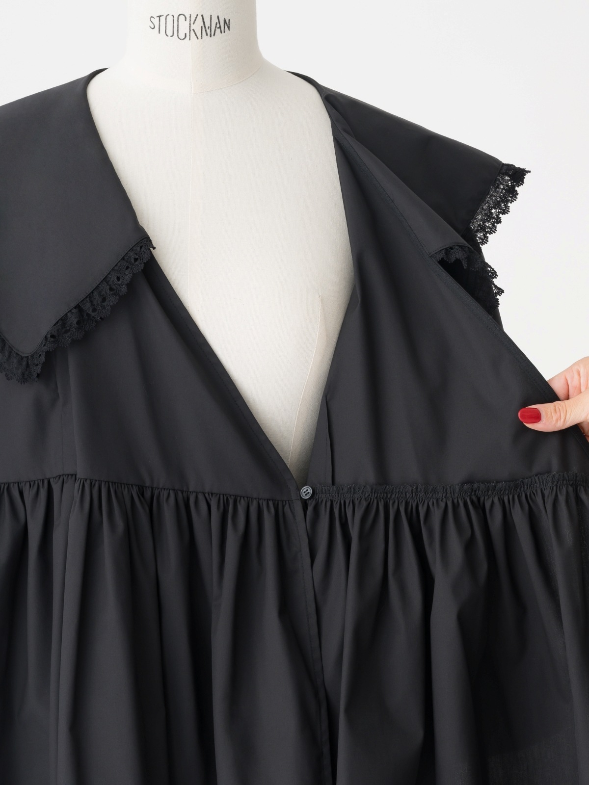 トップス TSURU by Mariko Oikawa Festoon | ALL CLOTHES,TOPS | TSURU By MARIKO OIKAWA