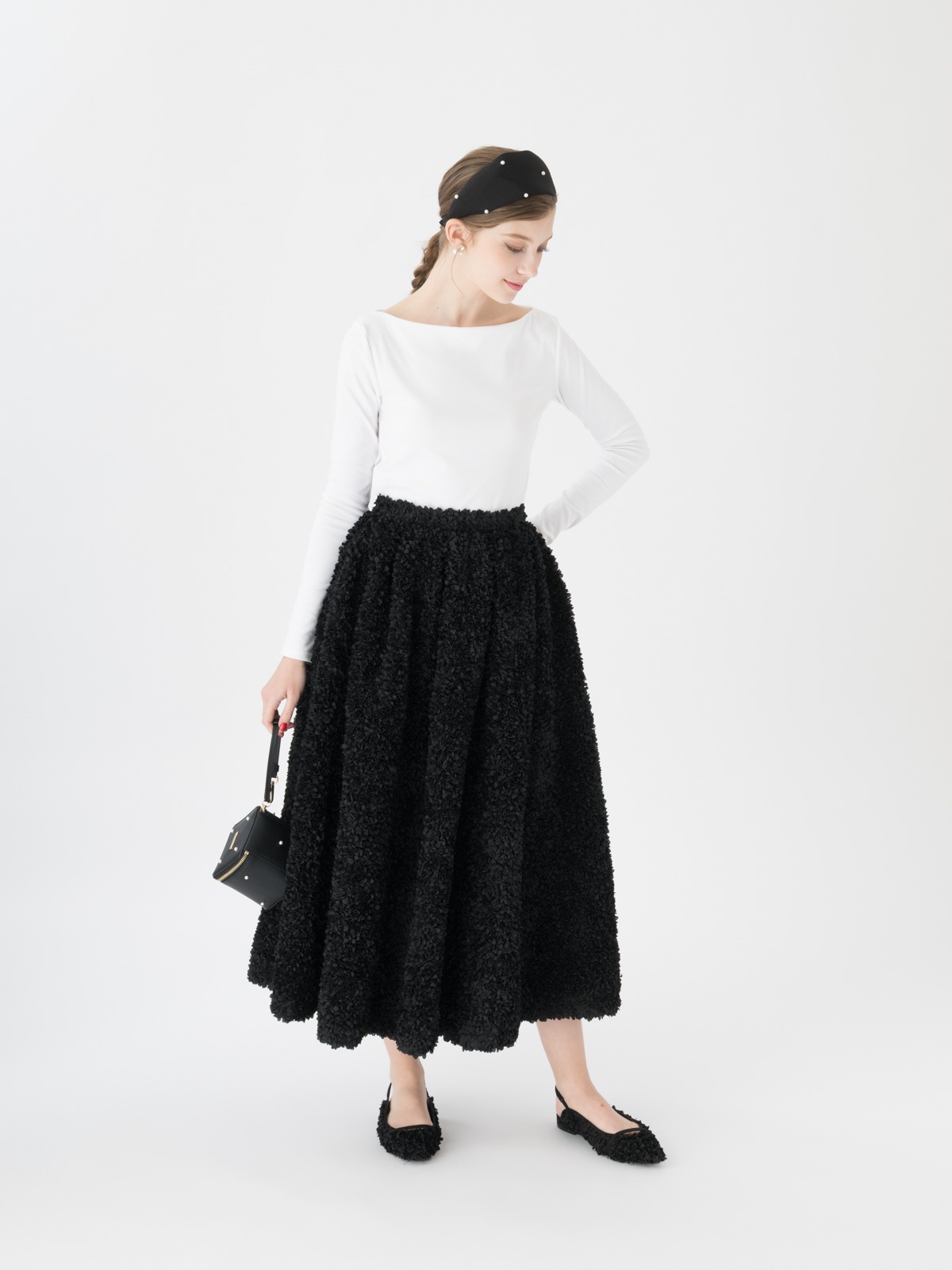 【新品タグ付き】ツルバイマリコオイカワ　Decorte　黒 Decorte | ALL | TSURU By MARIKO OIKAWA