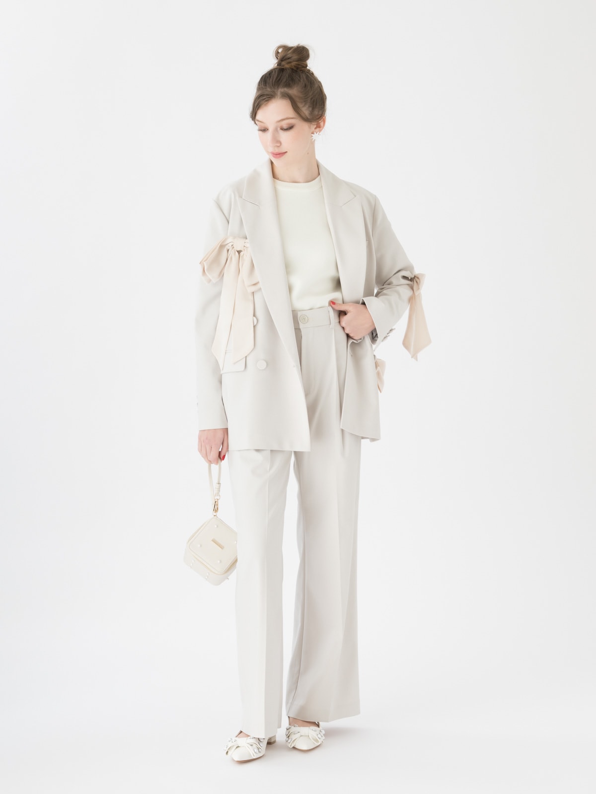 TSURU By MARIKO OIKAWA Kalra リボンジャケット Kalra | ALL | TSURU By MARIKO OIKAWA