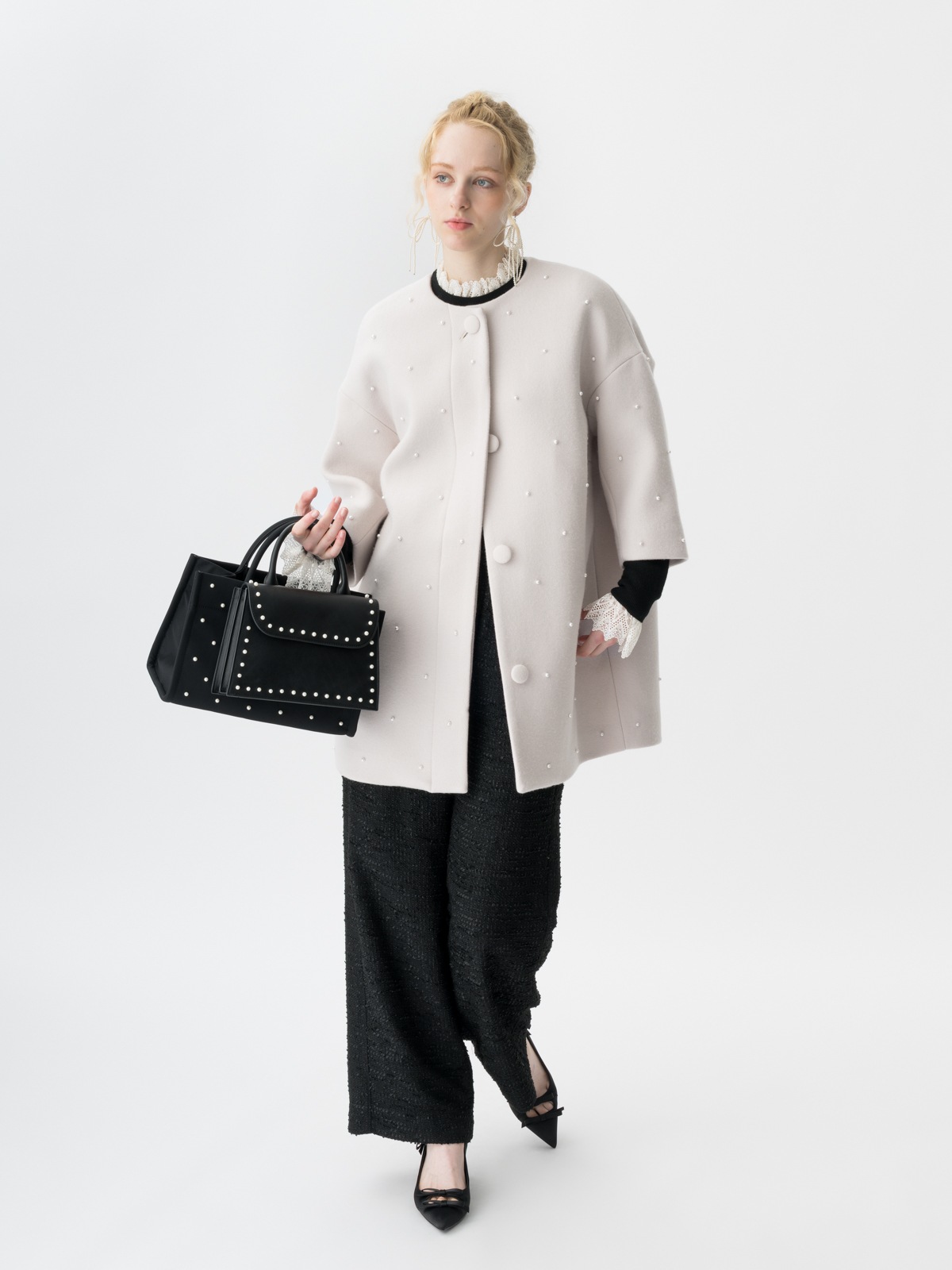 ツルバイマリコオイカワ Charles-Louis(pearl)パールコート Charles-Louis（pearl） | COLLECTION,＜PRE ORDER＞2026 WINTER