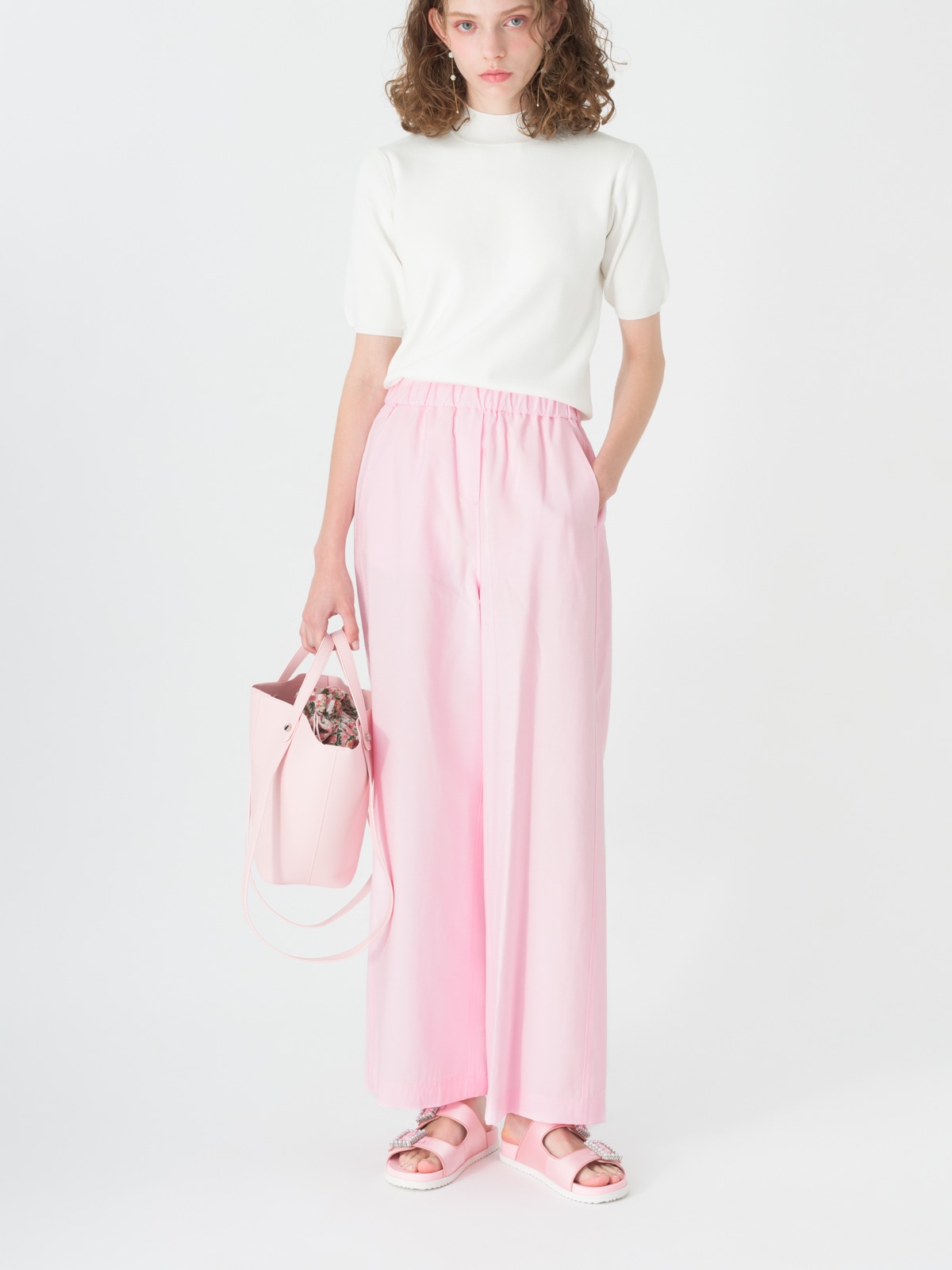【美品】TSURU by MARIKO OIKAWA Satine ピンク Salvadora | ALL CLOTHES,BOTTOMS | TSURU By MARIKO OIKAWA